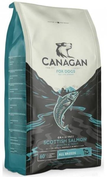 Canagan Dog Dry Scottish Salmon 12 kg - Granule pro psy