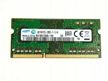 Lenovo G50-30 paměť DDR3 4GB 12800s 1600 PC3L