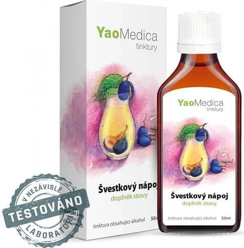 YaoMedica Švestkový nápoj 50 ml - Apatyka Bylinka