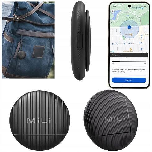 GPS lokátor LiTag MiLi ANDROID pro batoh na klíče a zavazadla kola obojku