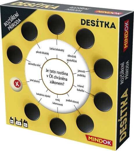 Desítka - rozšíření Příroda