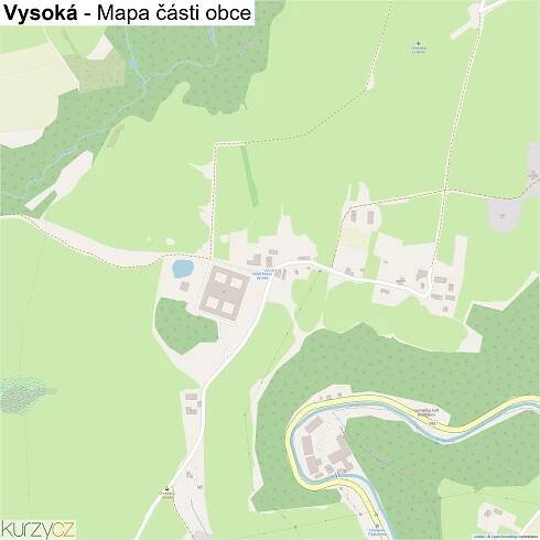 Vysoká - mapy | Kurzy.cz