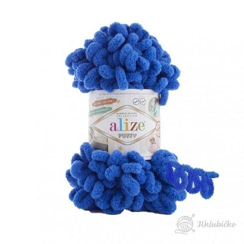 Příze Puffy 141 Královsky modrá