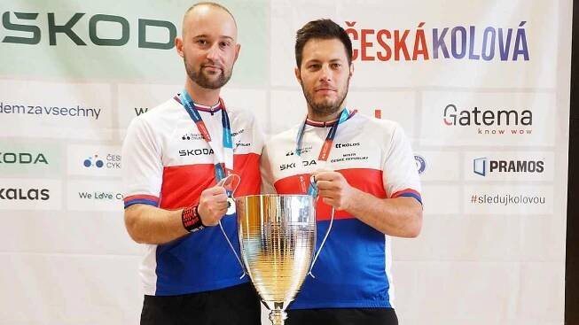 Jiří Hrdlička mladší s Romanem Staňkem ovládli letošní mistrovství republiky.
