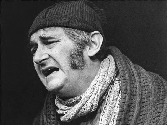 Sníh se smál, až padal - 15.02.1975, Jiří Sovák (Lazar) Foto: Jaromír Svoboda