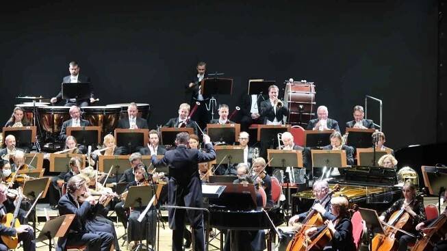 Symfonický orchestr. Ilustrační foto