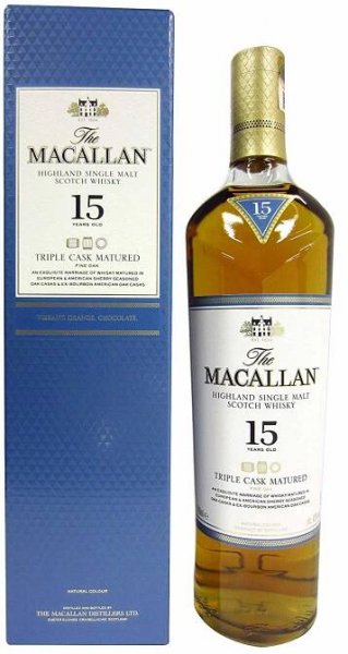 Macallan Triple Cask 15 y.o. 43 % 0,7 l