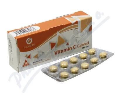 Vitamin C 250mg tbl.30 Galmed