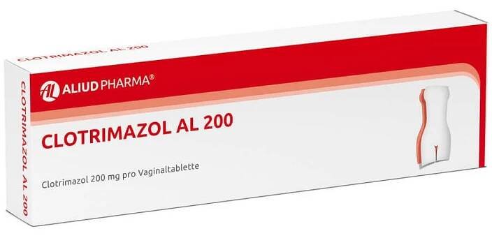 CLOTRIMAZOL AL 200 vaginálních tablet, 3 ks