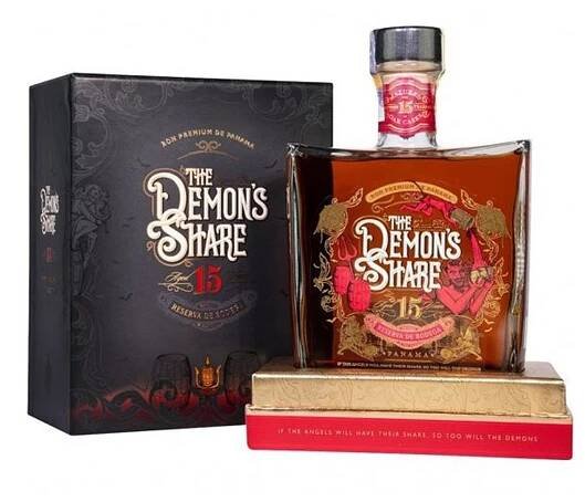 Rum The Demons Share 15Y.O. 43% 0,7l (dárkové balení)