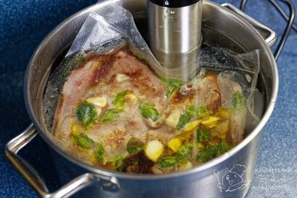 Hovězí steak – recept sous vide –  maso je hotové