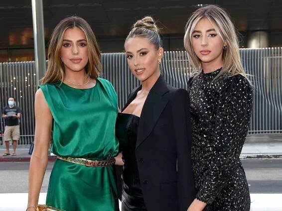Sistine Stallone, Sophia Rose Stallone and Scarlet Rose Stallone attend the Los Angeles Special Screening of Lionsgate's 