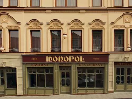 Hotel a restaurace Monopol v Teplicích