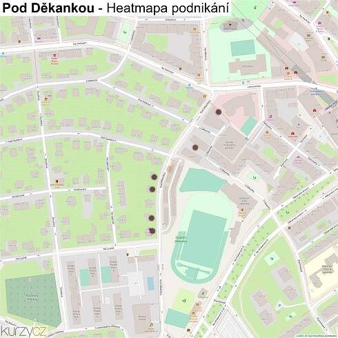 Pod Děkankou - mapy | Kurzy.cz