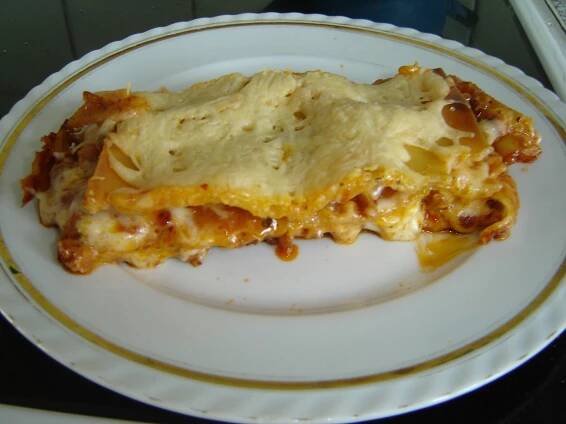 Lasagne s mletým masem