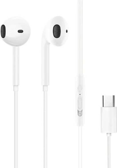 Sluchátka do uší USB-C pro Apple iPhone 16 15 PRO MAX Plus iPad Sluchátka s mikrofonem
