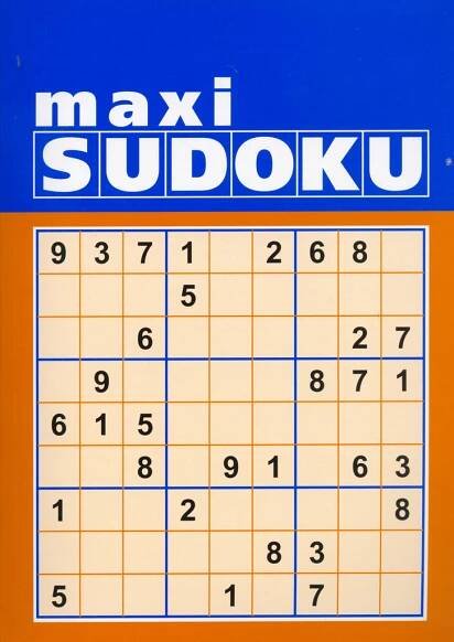 Maxi sudoku | KNIHCENTRUM.cz
