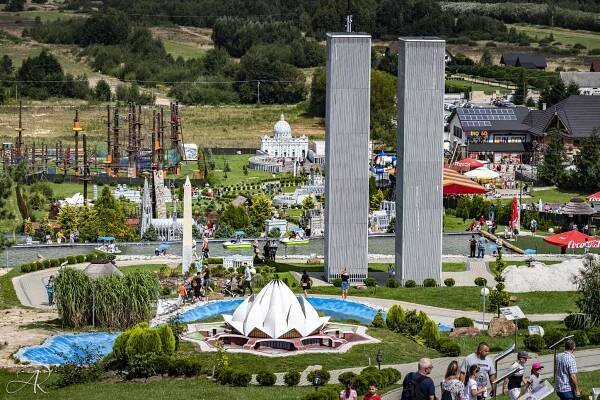 Zábavní a miniaturní park Sabat Krajno, Kielce - Polsko pro děti!