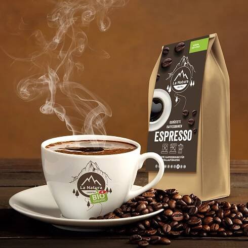 Espresso káva mletá 500g La Natura Lifestyle