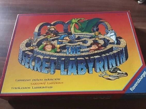 Stolní hra - Ravensburger -  Tajemný Labyrint  - Hračky