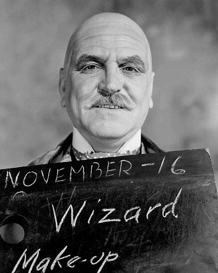 THE WIZARD OF OZ, Frank Morgan as 'Wizard', makeup test, 1939