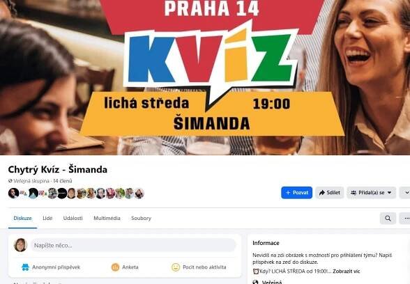 Akce - Chytrý kvíz - Šimanda (st 18.6.2025 19:00)