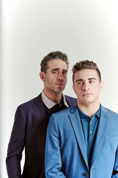 Whoa, Bobby Cannavale's Son Looks Just Like Him in This BOSS Campaign