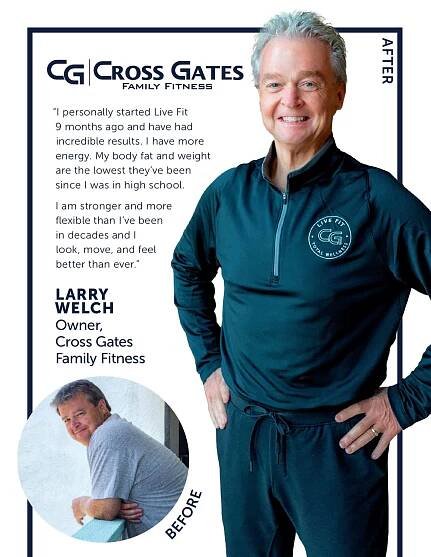 Live Fit Offer Larry | Cross Gates Family Fitness