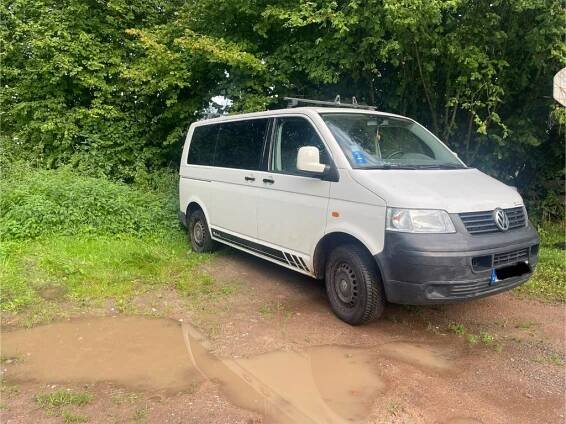 Volkswagen VW T5 Caravelle 8 Sitze Bus Van Camper Transport - gebrauchte VW T5 Caravelle aus dem Jahr 2008