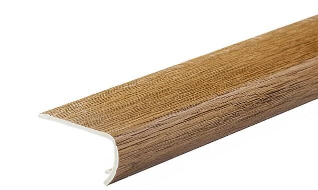 Schodišťová lišta SPC Rigid 50x26mm dekor: Hamilton