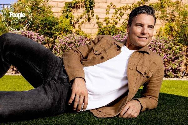 Colin Egglesfield photographed at a friend's house in Scottsdale, AZ on June 16th, 2025.