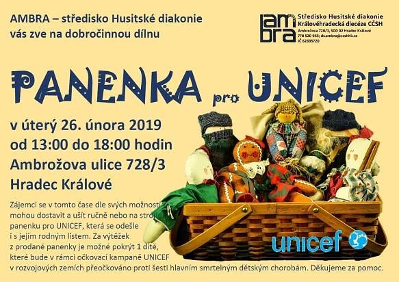 Dobročinná akce - šití panenky pro UNICEF | Hradec Králové.cz
