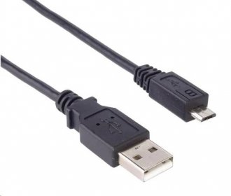 PREMIUMCORD Kabel USB 2.0 A-Micro B propojovací. 2m (černý) | Exkalibr.cz