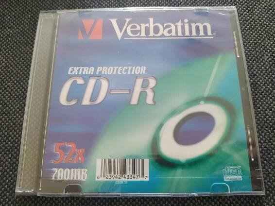 CD-R EXTRA PROTECTION 700MB - NOVÉ ZABALENÉ