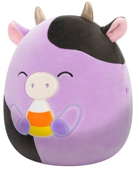 Hračka Squishmallows KRAVIČKA ALEXIE fialová/čierna, 20 cm | Sconto