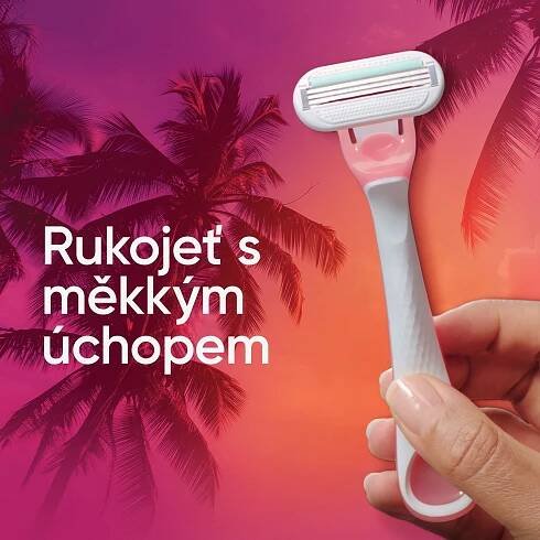 GILLETTE Venus Smooth Miami 3 ks