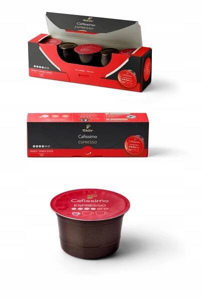 Tchibo Cafissimo Sada Crema a Espresso 80 kapslí Kompatibilní s Cafissimo