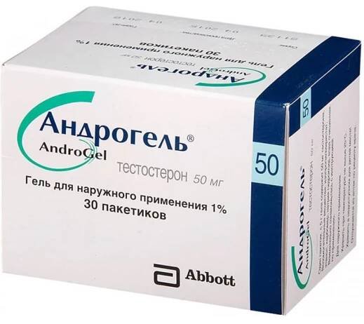 Androgel gel 1% 5gr #30