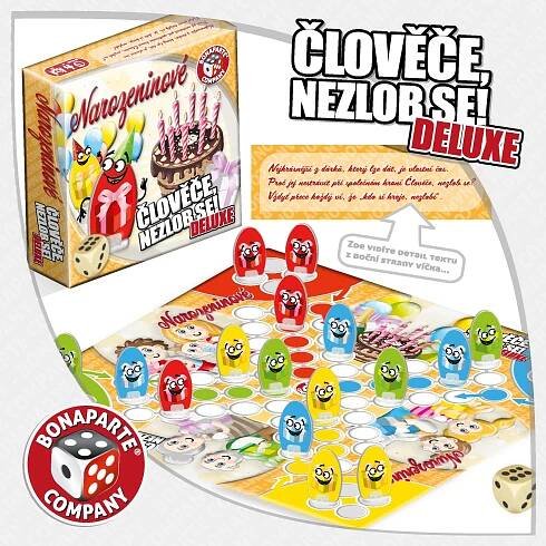 Člověče, nezlob se DELUXE - NAROZENINY - Bonaparte