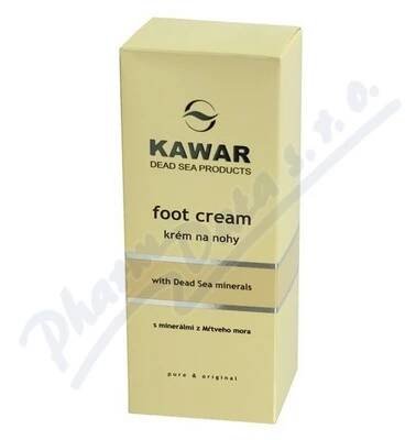 KAWAR Krém na nohy s minerály z Mrtvého moře 150ml