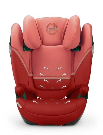 Cybex Solution S2 i-Fix - Hibiscus Red