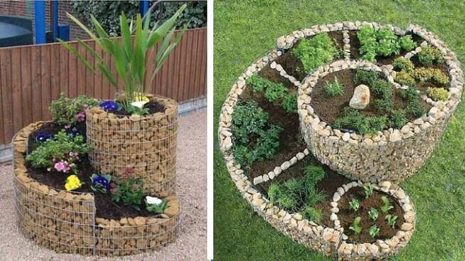 10 kreativních jarních nápadů pro okrasné spirálové zahrady! Jsou opravdu krásné