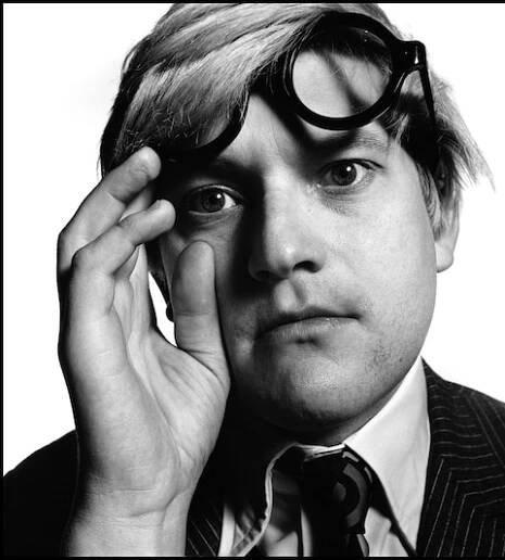 David Hockney © David Bailey Courtesy Gagosian