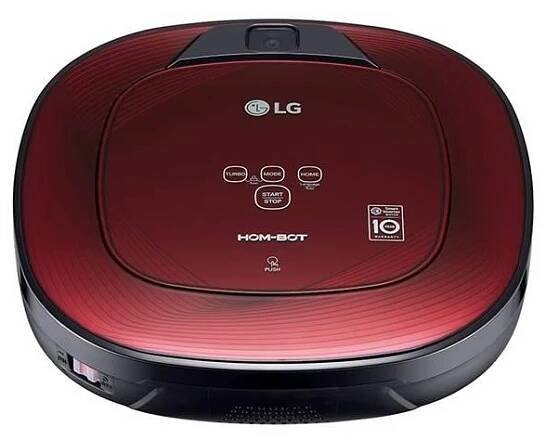 Robotický vysavač LG Hom-Bot Square VR86010RR Dual Eye 2.0TM, Daily...