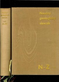 Naučný geologický slovník 1+2 komplet / geologie (1961) 1530 stran!! - Sběratelství