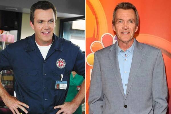Neil Flynn as the Janitor on 'Scrubs'; Neil Flynn attends NBC's mid-season press junket in L.A. on Feb. 20, 2019