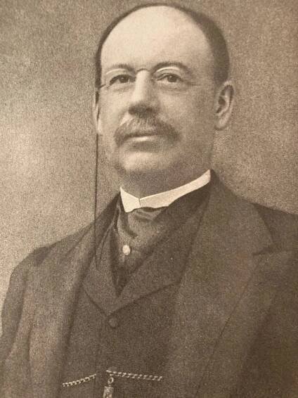Image of John Boyd Thacher from the Thacher Catalog.