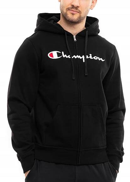 Pánská Mikina rozepínací Champion Sportovní tepláková s kapucí Hoodie vel XXL