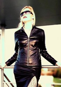 Leather Outfit, Leather Fashion, Leather Jacket, Going Out Outfits 80E
