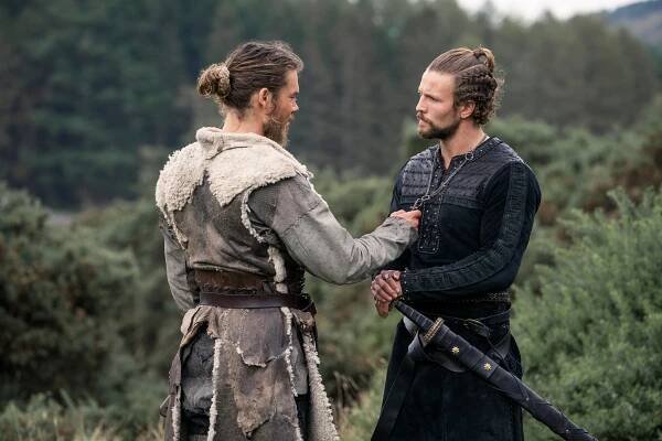 Vikingové: Valhalla - Gróňané - Z filmu - Sam Corlett, Leo Suter